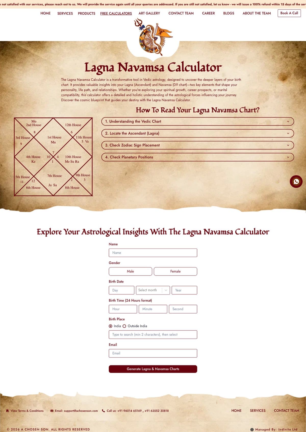 Calculator Page